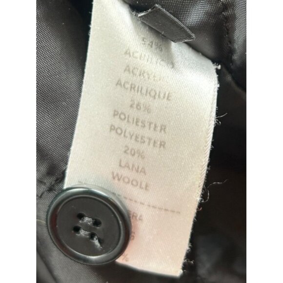 The Andamane Evita Buffalo Plaid Sherpa Jacket Womens XS Oversized Made in Italy - Picture 5 of 10